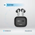 Powerology 6 Mic Hybrid ANC + ENC True Wireless Buds - Black