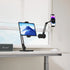 Powerology Adjustable Long Arm 360° Rotatable Suction Phone Holder - Black
