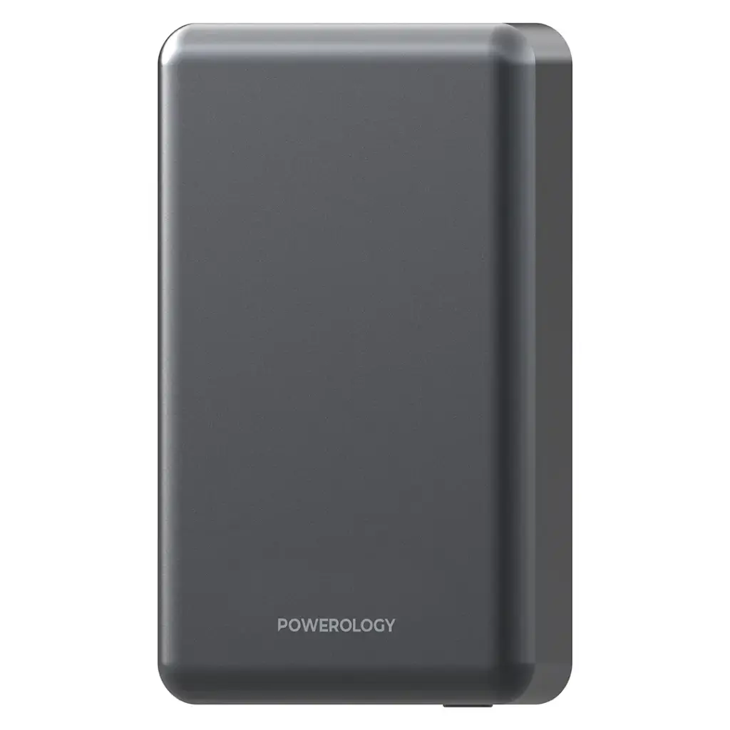 Powerology Blanc25 10000mAh MagSafe Power Bank - Grey | IT Care Kuwait