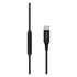 Powerology Voro Earhook USB-C Wired Earphones - Black
