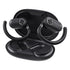 Powerology ENC TWS Air Conduction Earbuds with Display Charging Case - Black