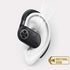 Powerology ENC TWS Air Conduction Earbuds with Display Charging Case - Black