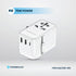 Powerology GaN Universal Charger with Retractable Type-C Cable