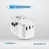 Powerology GaN Universal Charger with Retractable Type-C Cable