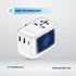 Powerology GaN Universal Charger with Retractable Type-C Cable