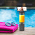 Powerology Magblend Portable Blender with Magnetic Phone Holder - Black