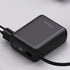 Powerology Montreal 10000mAh Power Bank with Built-in Type-C Cable - Black