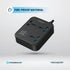 Powerology 3250W 3AC Power Strip with PD 30W - Black