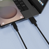 Powerology Power Sync Flex USB-A to USB-C Cable PD 20W - Black