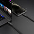Powerology Power Sync Weave USB-C to USB-C 2m PD 100W Cable - Gray