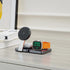 Powerology Qi2 15W MagSafe Multi-Device Charging Stand - Black