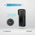 Powerology Smart Doorbell Camera with Chime - Black | IT Care Kuwait