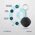 Powerology Smart Tag Tracker - Black | IT Care Kuwait