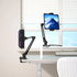 Powerology Solid Alloy Aluminum 360° Rotatable Suction Phone Holder - Black