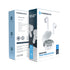 Powerology TWS Earphones with Quad Mic ENC - White
