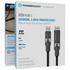 Powerology Vion 4-in-1 Charging and Data Transfer Cable - Black