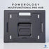 Powerology Multi-Functional Pro Hub Laptop Stand with 100W PD - Black