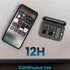 Powerology MFi Dual Connector Wireless Lavalier Microphone Duo - Black