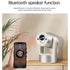 Portable LED Projector – Full HD 1080P Support / 4K Input / 200" Display / Built-in Speaker / 5G / HDMI / USB / Audio Port / Rose Gold