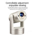Portable LED Projector – Full HD 1080P Support / 4K Input / 200" Display / Built-in Speaker / 5G / HDMI / USB / Audio Port / Rose Gold