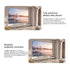 Portable LED Projector – Full HD 1080P Support / 4K Input / 200" Display / Built-in Speaker / 5G / HDMI / USB / Audio Port / Rose Gold