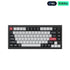 Keychron Q1 HE 75% Wireless QMK Mechanical Gaming Keyboard with Gateron Double-Rail Magnetic Switches, Knob, RGB Backlight - Carbon Black - English/Arabic