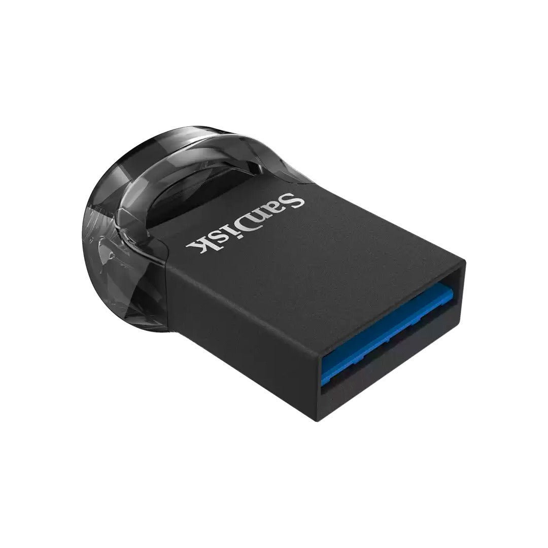 SanDisk Ultra Fit USB 3.2 Flash Drive – 64GB/ 400MB/s/ USB 3.2 Gen 1/ Black