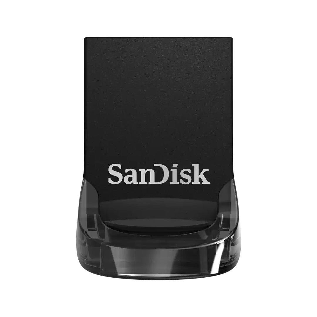 محرك أقراص فلاش SanDisk Ultra Fit USB 3.2 - سعة 64 جيجابايت/ 400 ميجابايت/ثانية/ USB 3.2 الجيل الأول/ أسود