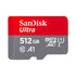 بطاقة SanDisk Ultra UHS MicroSD – 512 جيجابايت/ 150 ميجابايت/ ثانية/ بطاقة الذاكرة – SDSQUAB-512G-GN6MN 