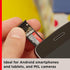 بطاقة SanDisk Ultra UHS MicroSD – 128 جيجابايت/ 140 ميجابايت/ ثانية/ بطاقة الذاكرة – SDSQUAB-128G-GN6MN 