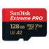 بطاقة SanDisk Extreme PRO microSDXC™ UHS-I - 128 جيجابايت / 200 ميجابايت/ثانية - SDSQXCD-128G-GN6MA
