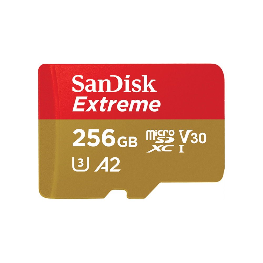 SanDisk Extreme microSDXC UHS-I 256GB Up to 190MB/s Memory Card | IT Care Kuwait