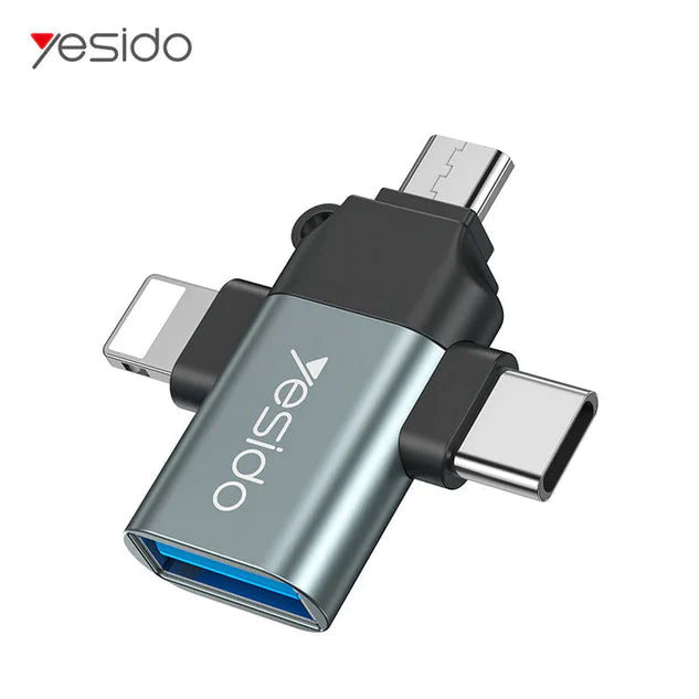 Yesido GS15 3 in 1 OTG USB 2.0 Super Fast Data Transmission