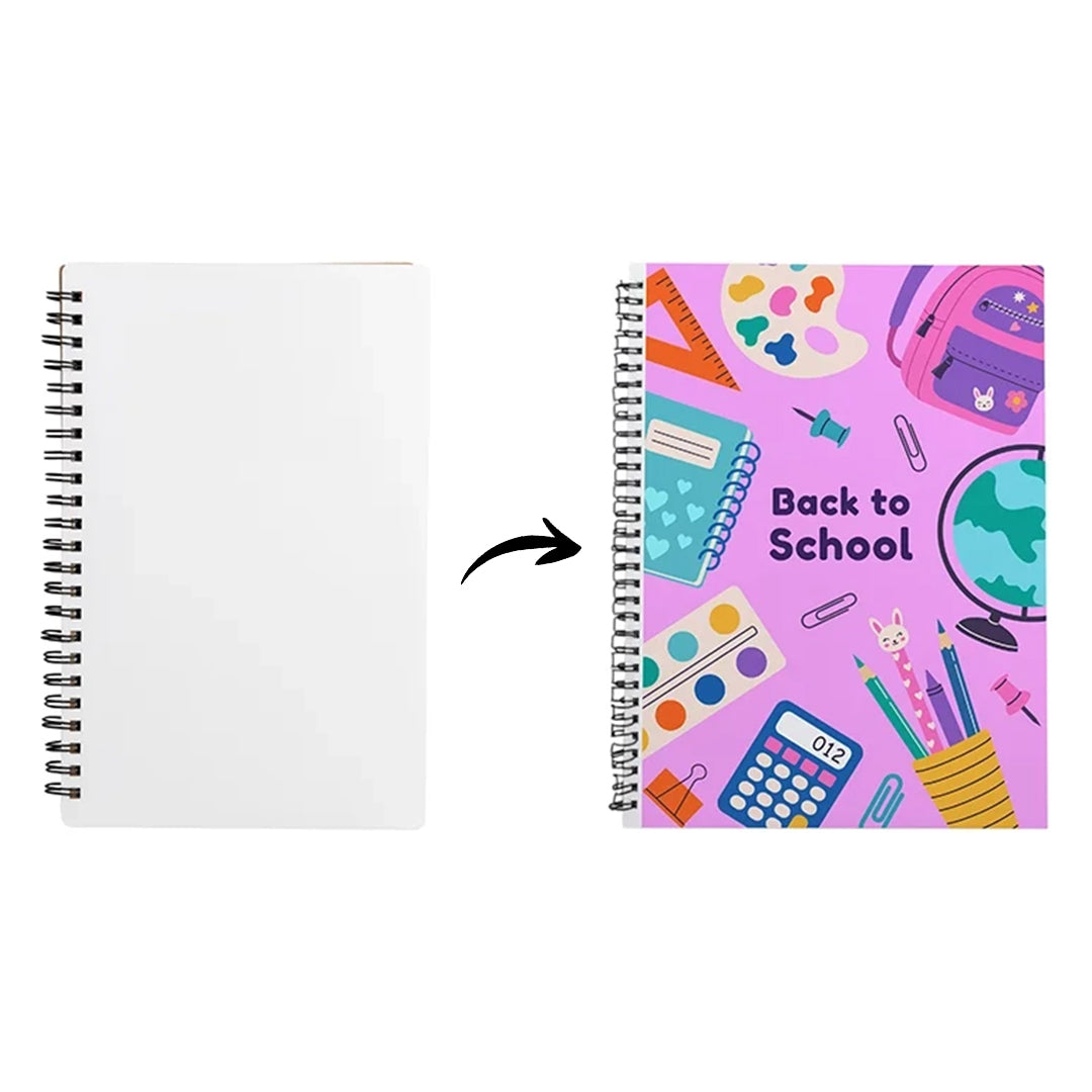 Sublimation A5 Diary with Spiral Binding