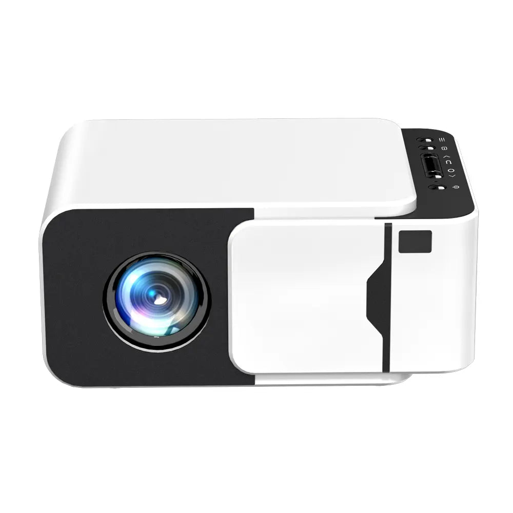 T5 Mini 4K Home Theater Projector - 5000 Lumens, Smart Mirroring, and Gaming