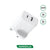 UGREEN 20W 2-Port USB-C Fast Charger UK Plug - White