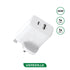UGREEN 20W 2-Port USB-C Fast Charger UK Plug - White