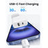 UGREEN 20W 2-Port USB-C Fast Charger UK Plug - White