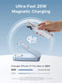 UGREEN W757 25W 3-in-1 Qi2 Magnetic Wireless Charger Foldable Stand - Space Gray