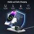 UGREEN CD278 3-in-1 15W Qi2 Wireless Charger Foldable Stand - White