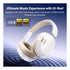 UGREEN HiTune Max5c HP203 Hybrid Active Noise-Cancelling Wireless Over-Ear Headphones - White