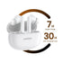 UGREEN HiTune T6s WS205 Hybrid Active Noise-Cancelling True Wireless Earbuds - White