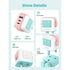 UGREEN Nexode CD361 65W 3-Port GaN Fast Charger UK Plug - Pink Blue