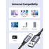 UGREEN US288 USB-A 2.0 to USB-C Charging and Data Cable 1.5m - Black