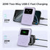 UGREEN Uno PB572 10000mAh 20W Magnetic Wireless Power Bank - Purple