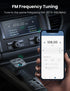 UGREEN CD229 Bluetooth 5.0 FM Car Charger 3-Port with PD, QC 3.0, USB Flash Drive and TF Card Support - Black