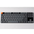 Keychron K1 Max TKL 80% RGB Wireless Mechanical Gaming Keyboard with Low Profile Gateron Red Switch - English/Arabic - Black