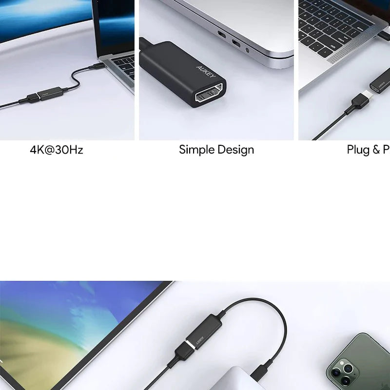 محول Aukey CB-A29 USB-C إلى HDMI