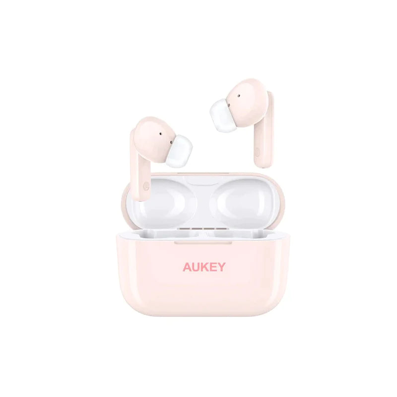 Aukey BT Earbuds Move Mini Active Noise Cancellation &#8211; Pink