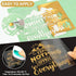 Gold PVC Heat Transfer Vinyl Sticker Roll – 50cm x 1m